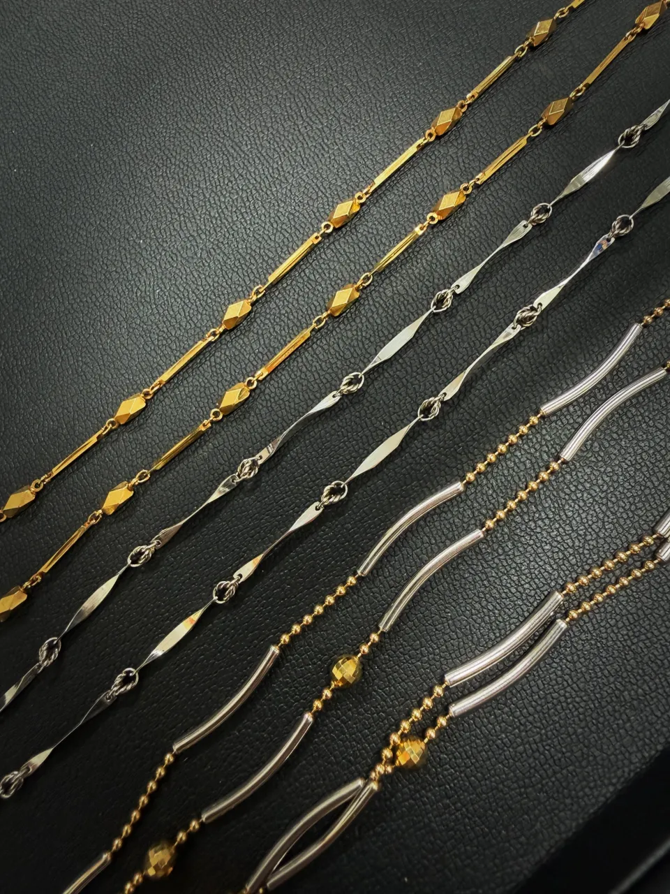 《K18・Pt850・K18/Pt850ネックレス》